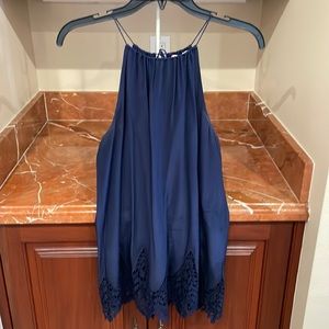 Lilly Pulitzer Lace Silk Blouse